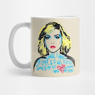 Blondie heart of glass Mug